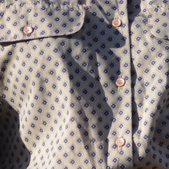 1970's Basic Button Down Blouse size L-XL - Picture 6 of 6